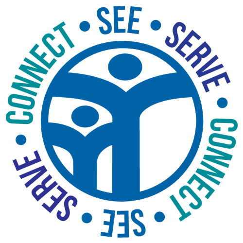 See. Serve. Connect. Logo